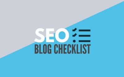 SEO Checklist For Your Blog